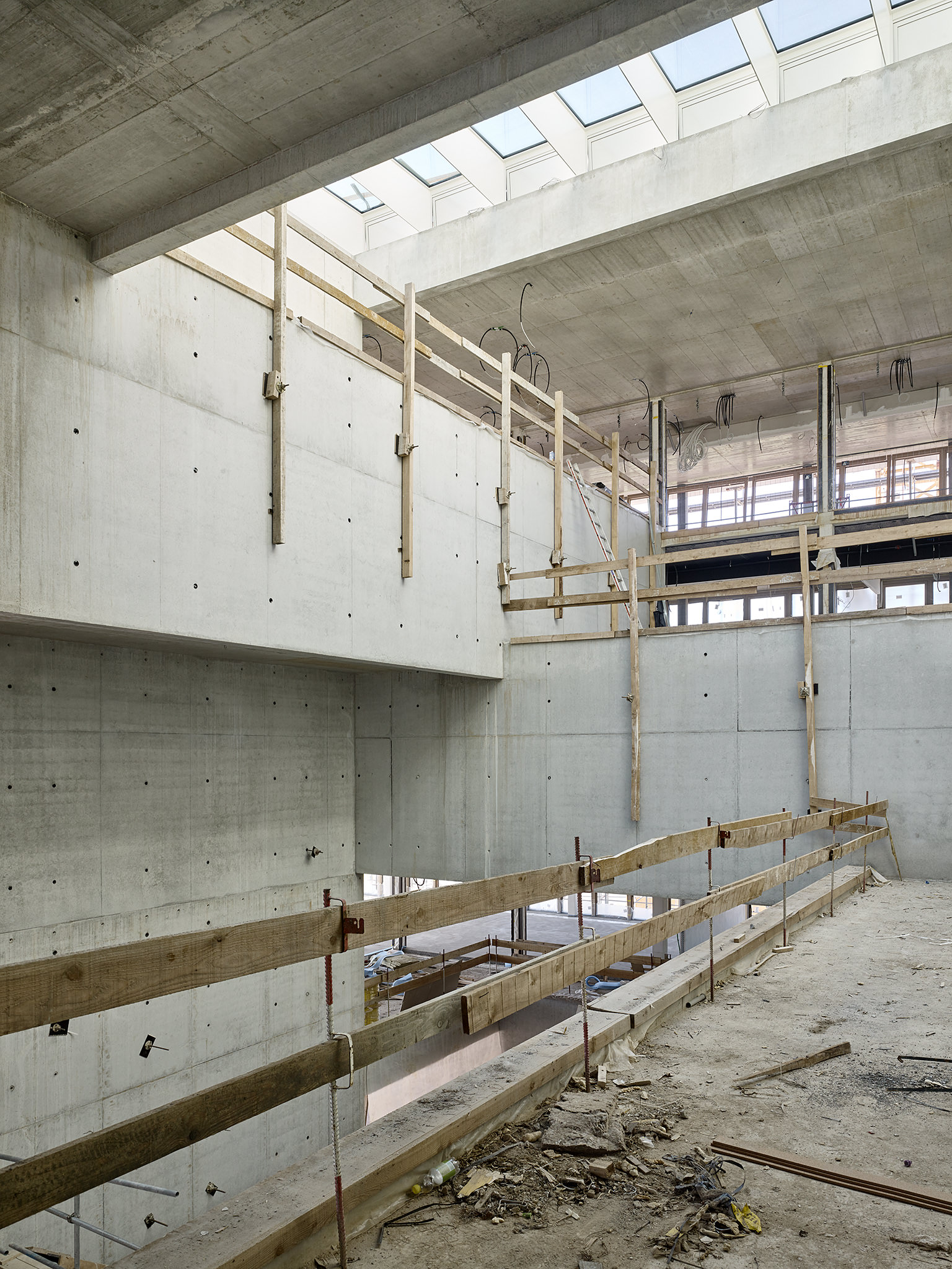 UNIL Sport Cluster construction site
